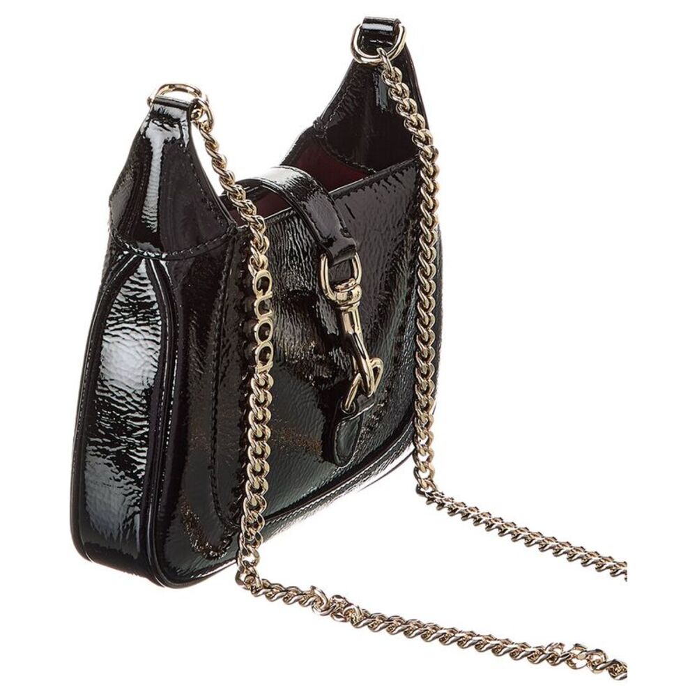 Gucci Jackie Notte Leather Shoulder Bag, Black - Picture 3 of 4